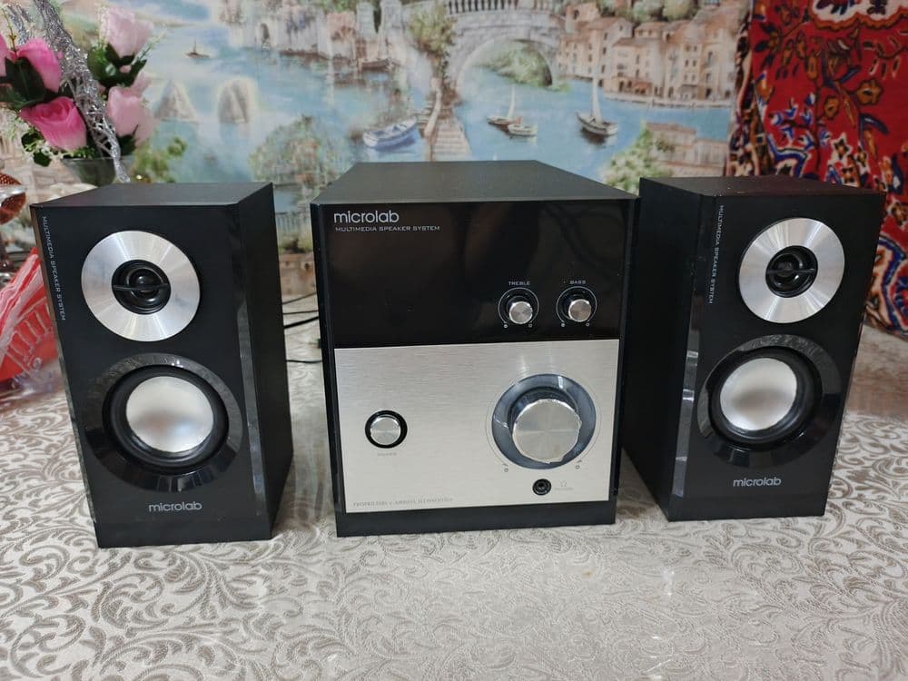 Микролаб м880 сабвуфер 2.1 — 1