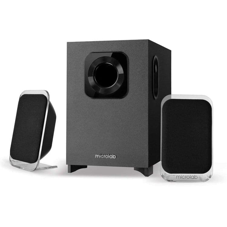 колонки Microlab M-113BT / 2.1 / 24W RMS (7*2+10W) with Bluetooth 4.0 — 1