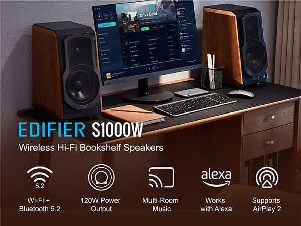 Колонки Edifier S1000W Brown — 3