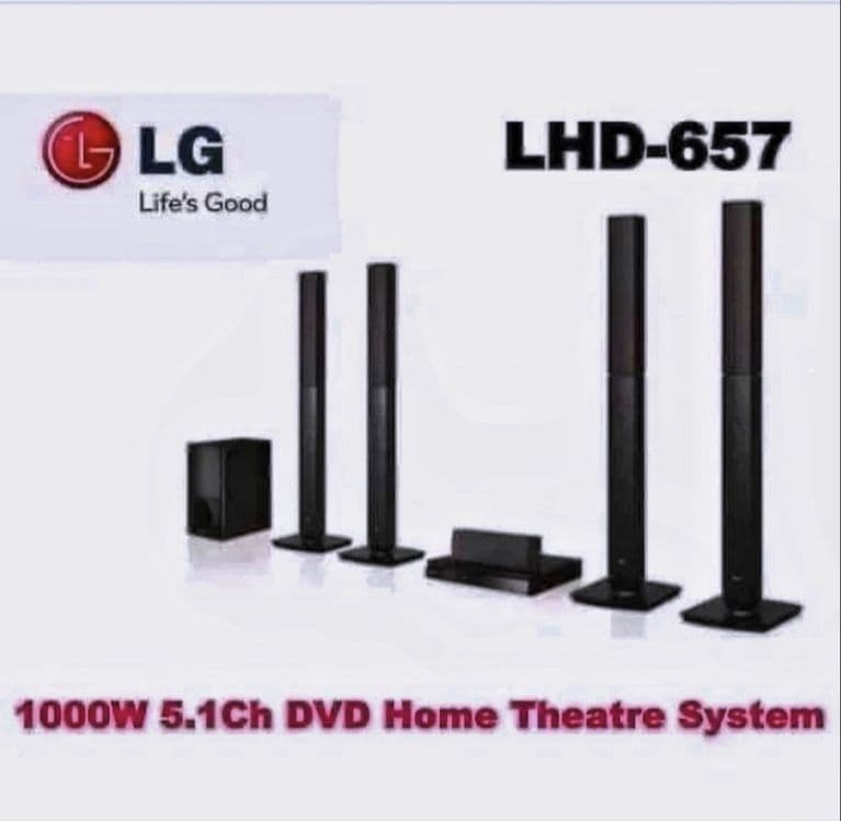 Домашний кинотеатр LG LHD657 . Для дома . — 1