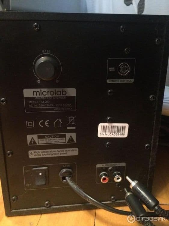 Сабвуфер микролаб м 200. Sabvufer microlab M 200 — 4