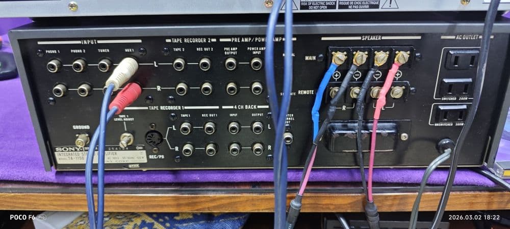 Усилитель SONY TA-1150 в идеально состоянии — 2