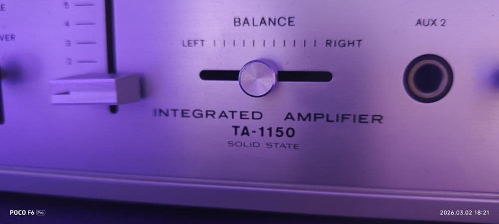 Усилитель SONY TA-1150 в идеально состоянии — 7