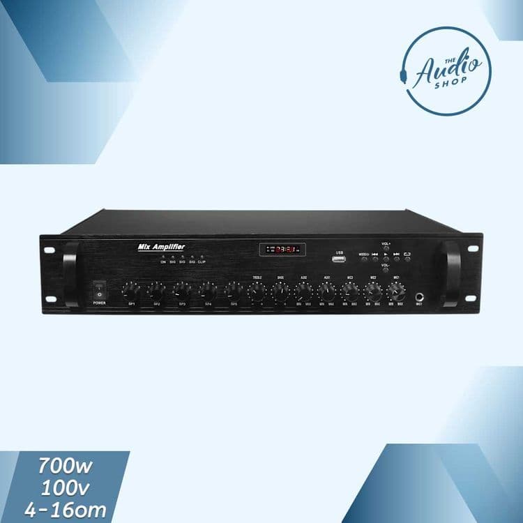 Усилитель Омный + 100V M-5700U 700wat — 2