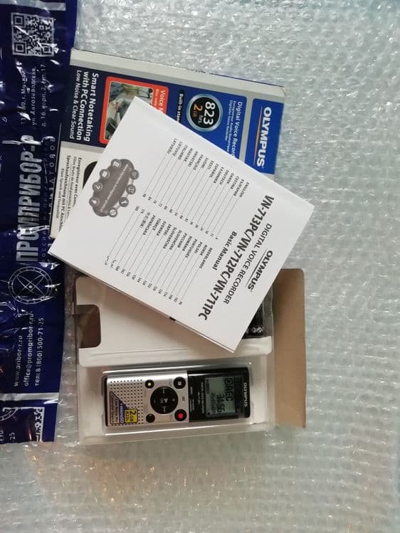 Диктофон Olympus vn-712pc — 2