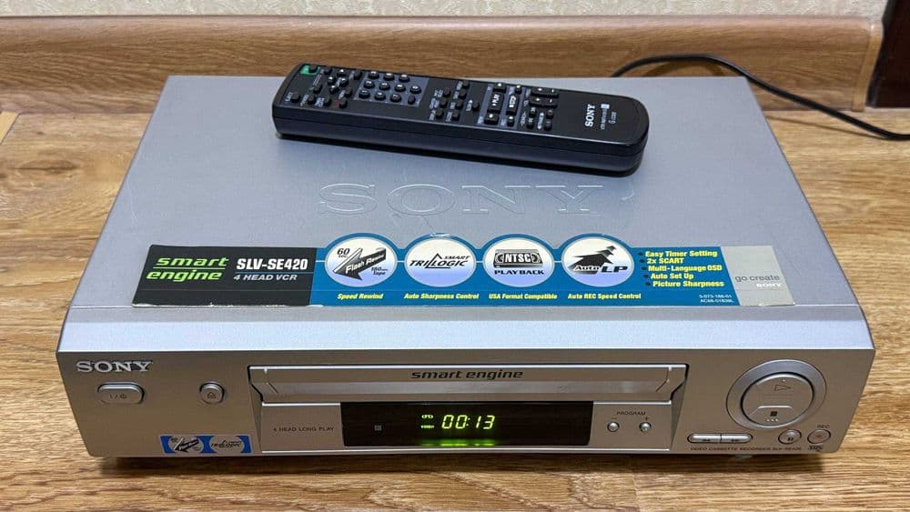 Видеомагнитофон Sony SLV-SE420K 4-Head — 2