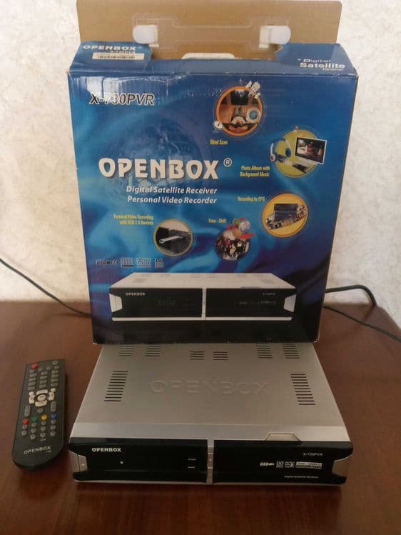 Спутниковый тюнер Openbox  730 PVR. Цена 50 тыс — 2