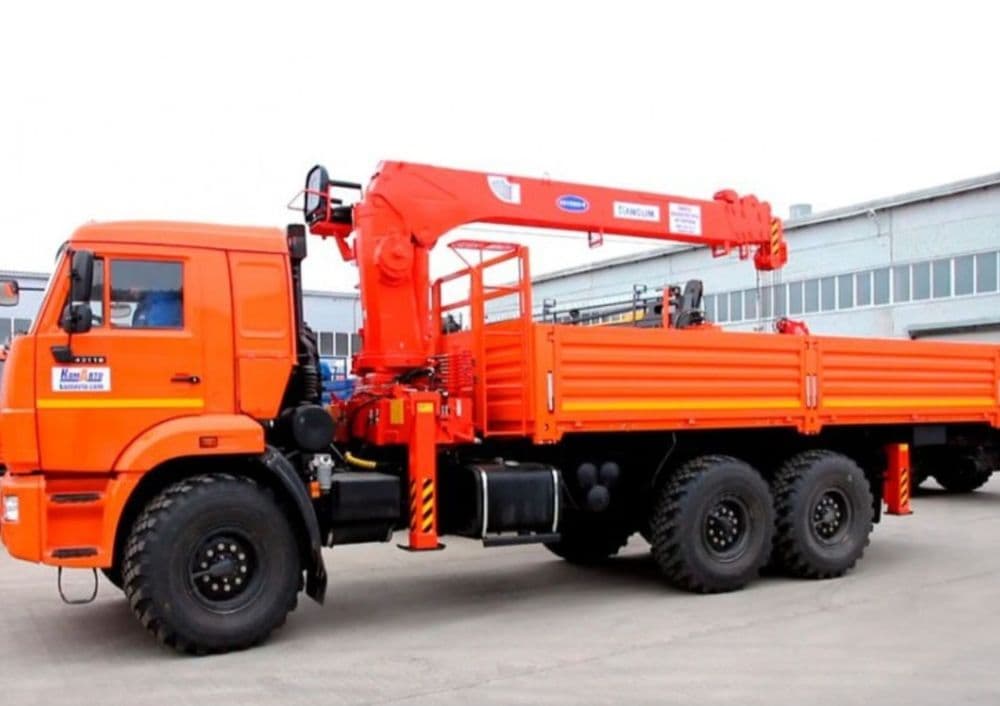Kamaz bortli manipulyator (Kran-manipulyator) uzoq muddatli ijaraga (a — 3