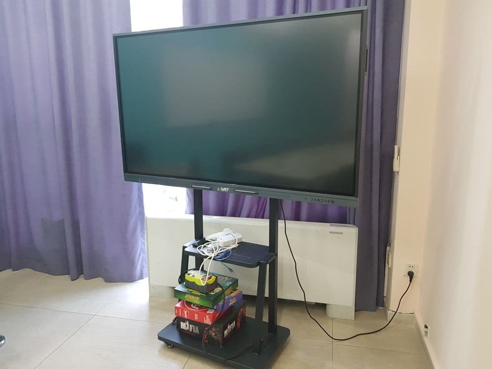 Интерактивная панель e-SURF 65" с мобильной стойкой — 1