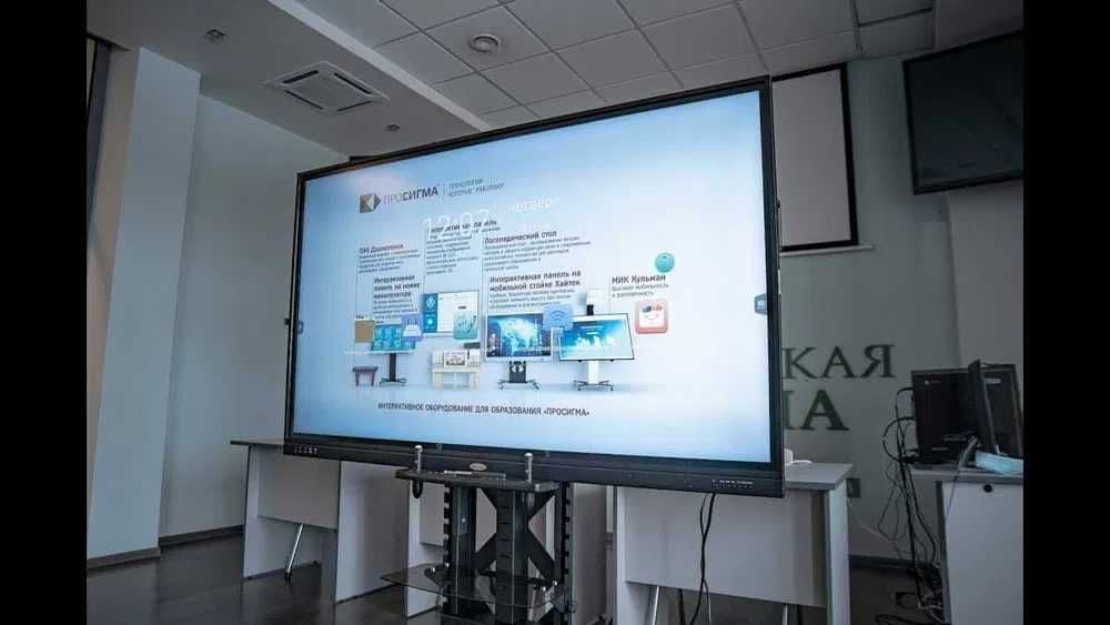 Интерактивная доска *65*/*75*/*86*/*98* 4К установка дастовка 24/7 — 1