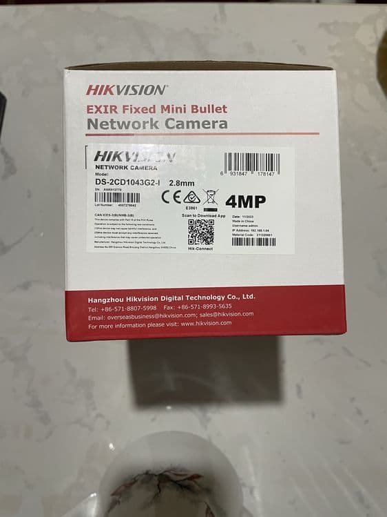 Hikvision DS-2CD1043G2-I — 2