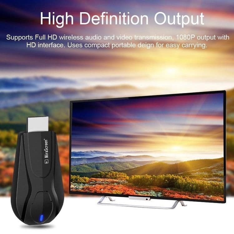 Новый HDMI/Wifi адаптер приставка Mirascreen k11 miracast android IOS — 3
