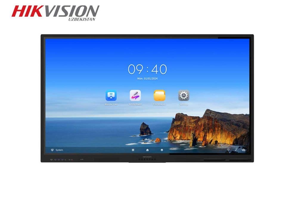 Interaktiv panel chegirma narxida HIKVISION 65" 75" 86" — 1