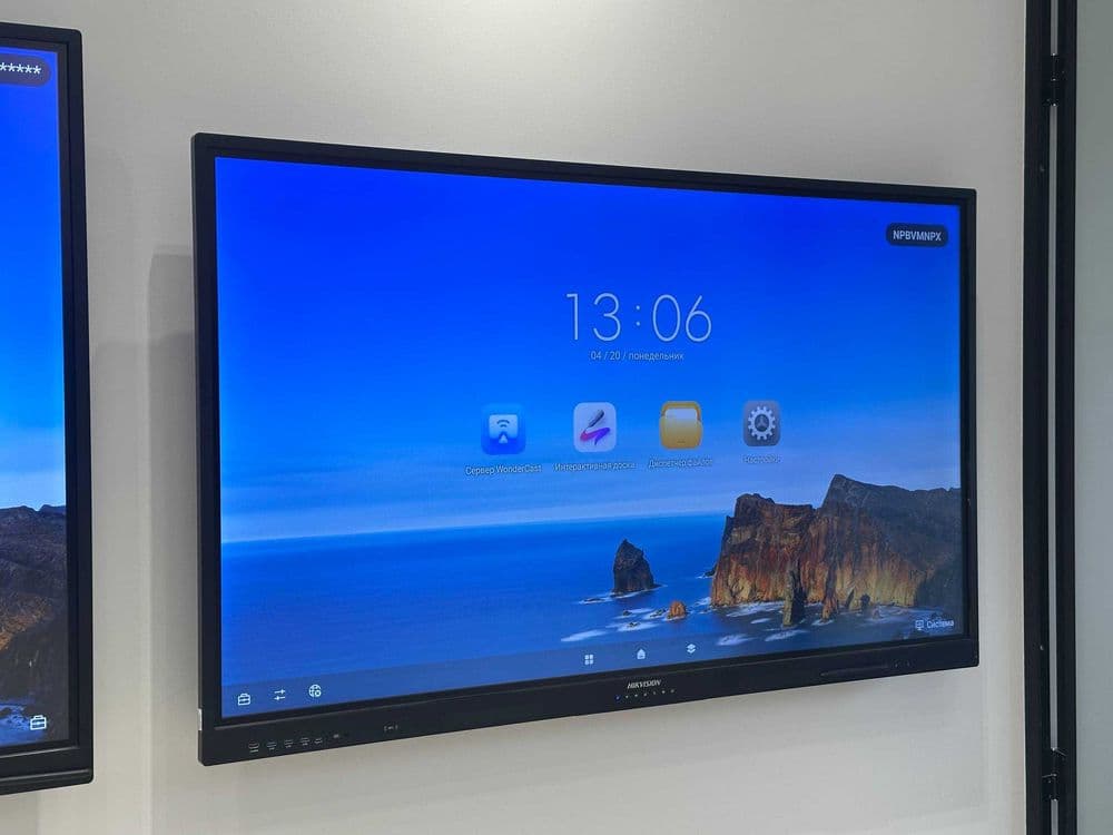 Interaktiv panel chegirma narxida HIKVISION 65" 75" 86" — 5