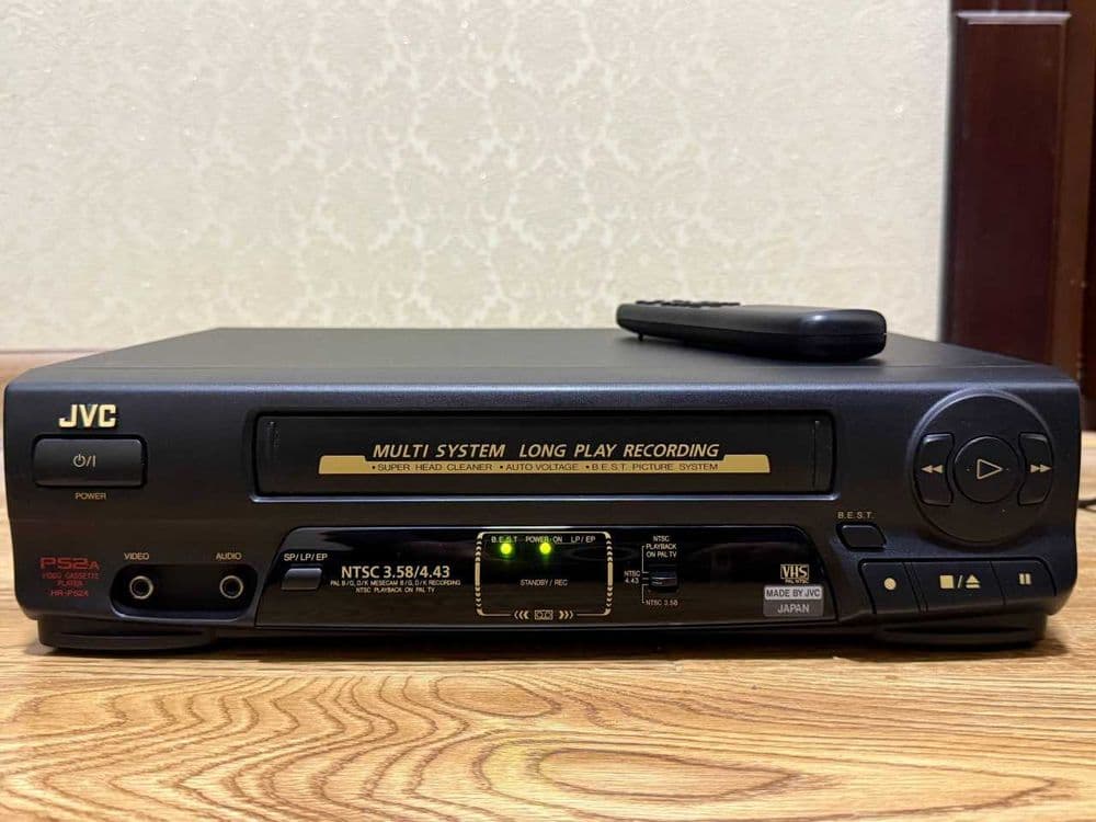 Видеомагнитофон JVC HR-P52A. Made In Japan! [Новый] — 1