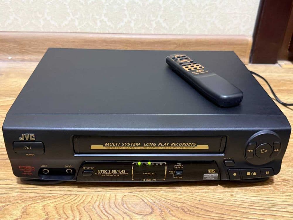 Видеомагнитофон JVC HR-P52A. Made In Japan! [Новый] — 2