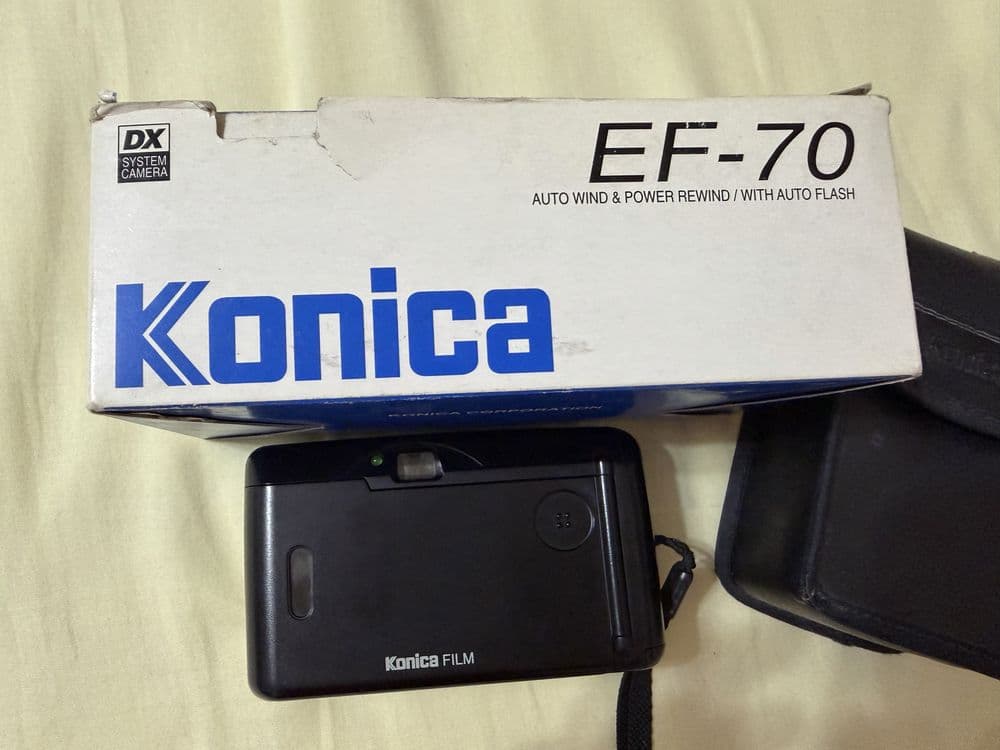 пленочный фотоаппарат Konica EF-70 — 2