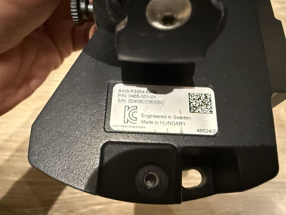 * IP-камеры AXIS P3354 6MM для видео наблюдения оригинал б/у не дорого — 6