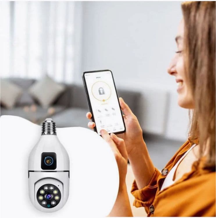 Поворотная Wi-Fi камера патрон камера Доставка есть! — 1