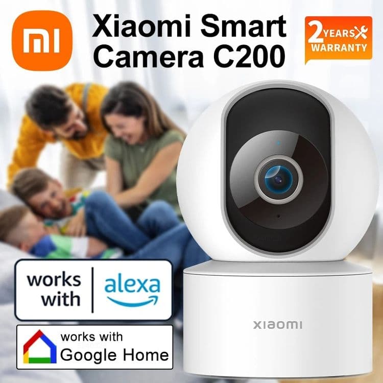 Mi C200 поворотная видеокамера Smart camera видеоняня Xiaomi ptz — 3
