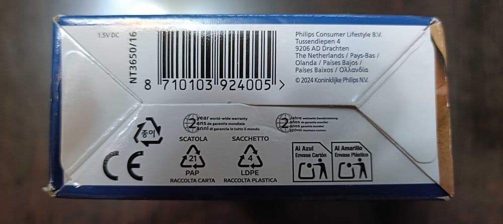 Триммер для носа, бровей и ушей PHILIPS NT3650/16 (Нидерланды) — 8