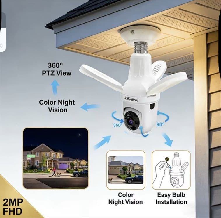 Wifi kamera smart camera lampochka Камера лампочка Доставка есть! — 1