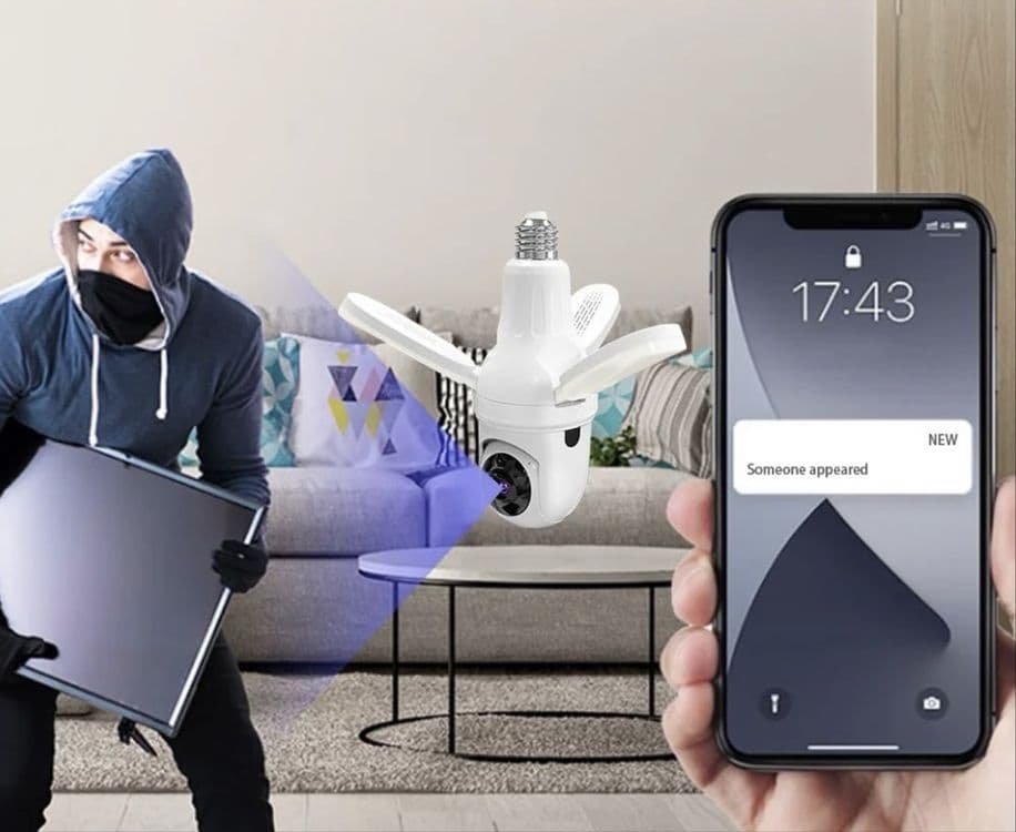 Wifi kamera smart camera lampochka Камера лампочка Доставка есть! — 3