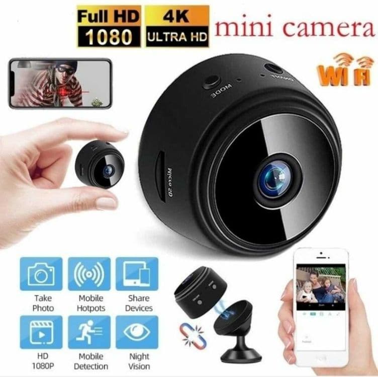 Mini kuzatuv kamera A9  O'zbekiston bo'ylab yetkazib berish bepul — 4