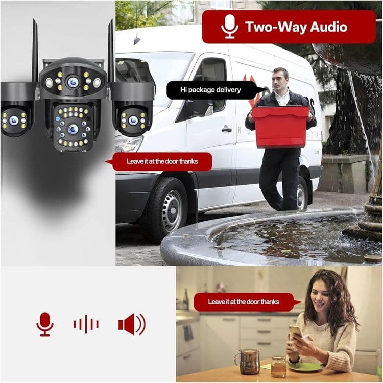 Умная беспроводная камера WiFi smart camera — 2