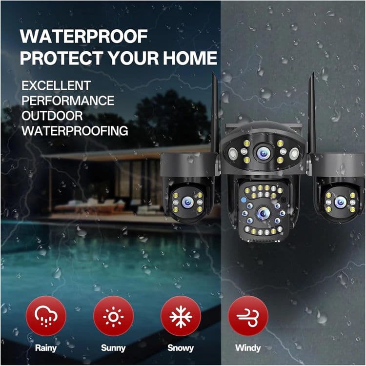 Умная беспроводная камера WiFi smart camera — 3
