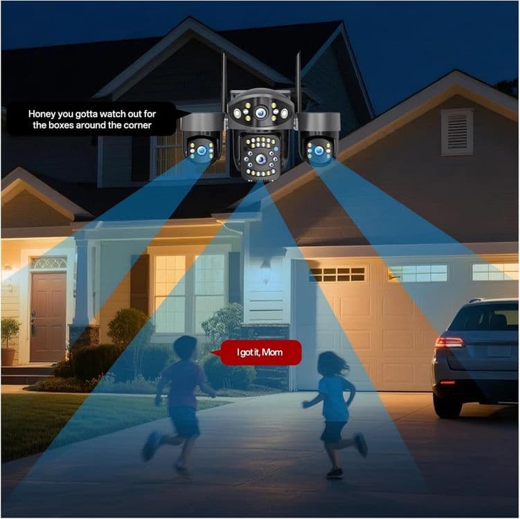 Умная беспроводная камера WiFi smart camera — 5