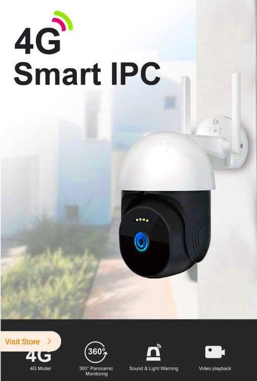 4G Kamera Smart Camera Наружная камера  камера со слотом для сим карты — 3