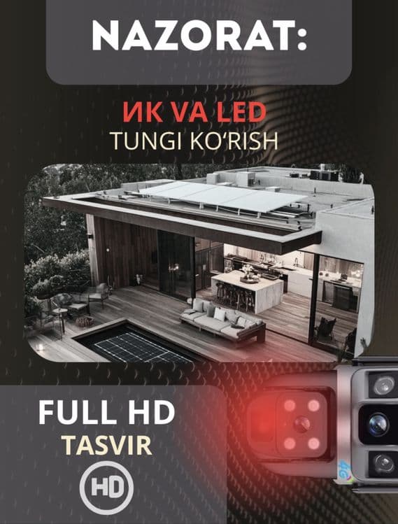 camera kamera 4G smart camera kuzatuv kamerasi — 4