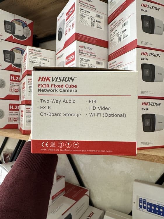 Hikvision IP камера видеонаблюдения пачка сигарет kamera videokuzatuv — 4