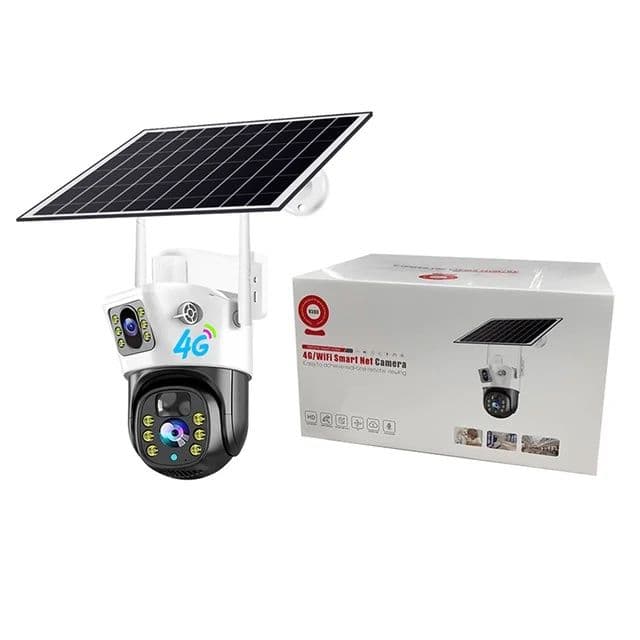Солнечная Двойная Камера с симкартой 4G Quyosh kamera — 2