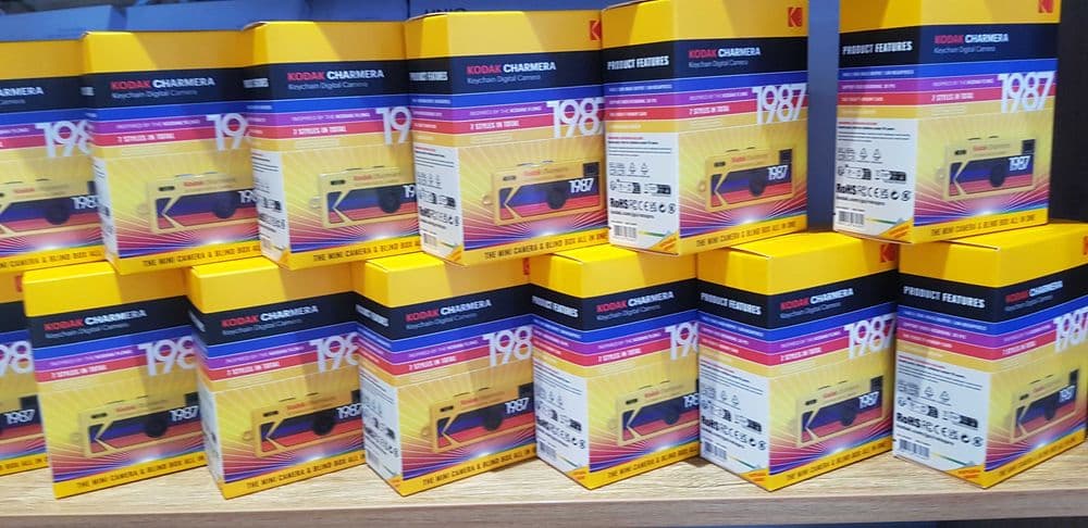 Kodak chamera kamera brelok