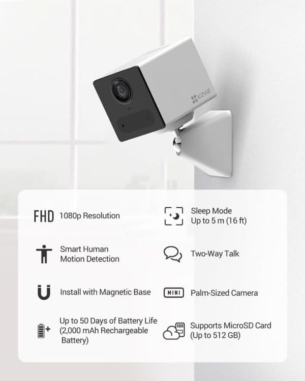 Mini kamera | Ezviz CB2 4G | Avtomobil uchun mini kamera — 2