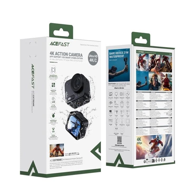 ACEFAST X1 4K Action Camera — 2