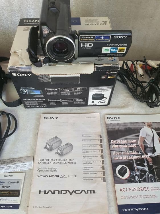 Видеокамера Sony HDR-XR150E — 5