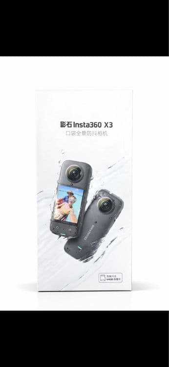 Insta x3 action camera