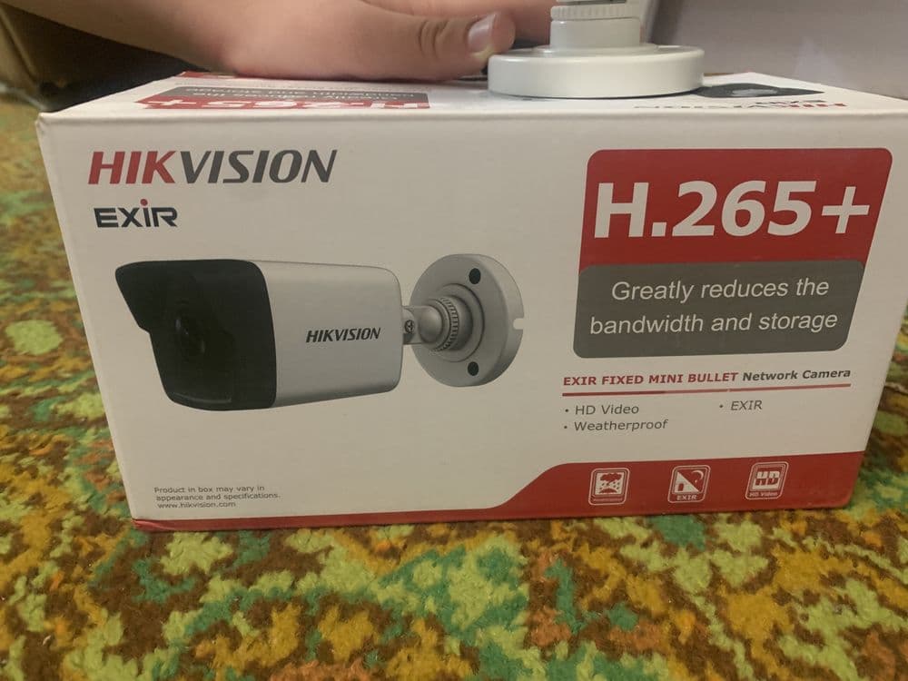Камера Hikvision H.265+ — 4