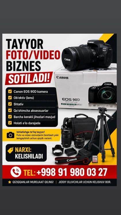 Canon 90d ideal holatda — 1