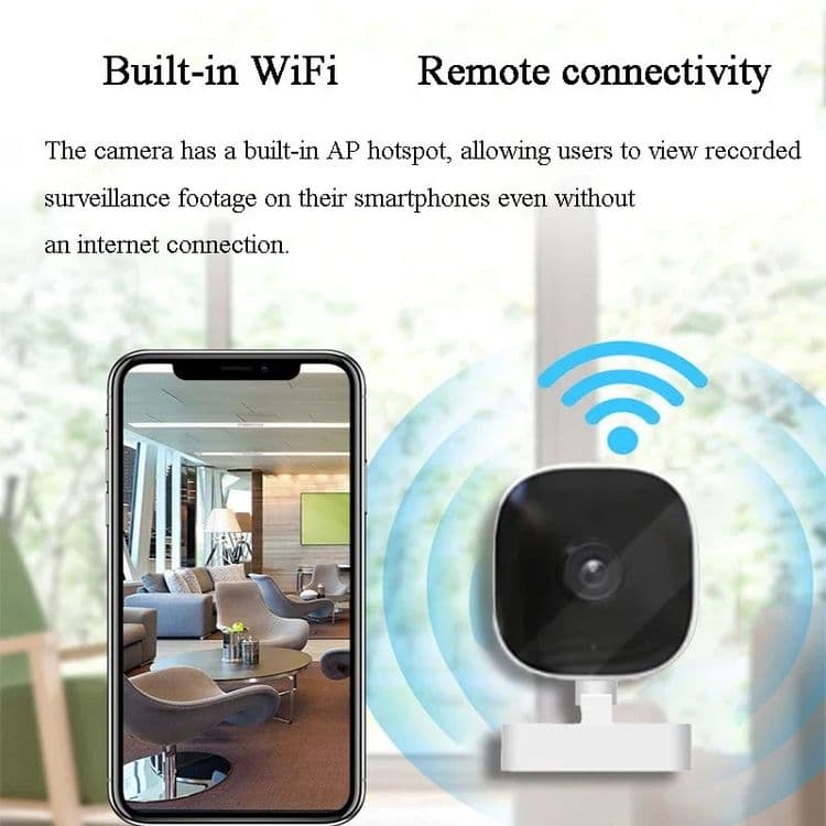 Мини Wi-Fi Камера Видео Наблюдения — 7