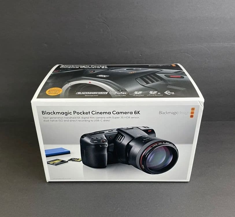 Black Magic Pocket Cinema Camera 6K yangi holatda — 1