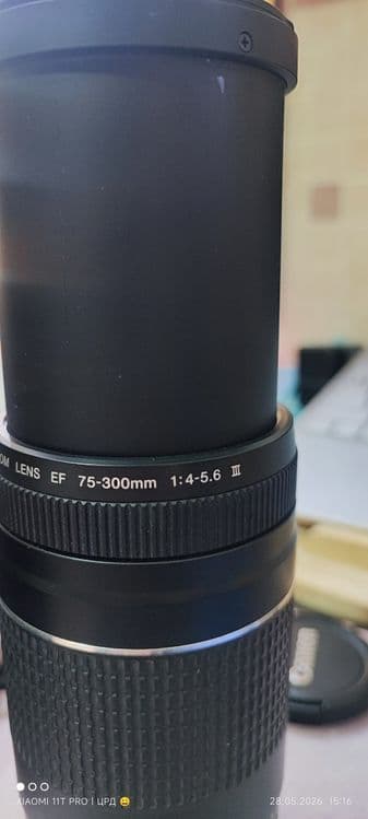 Объектив canon 75-300 — 1