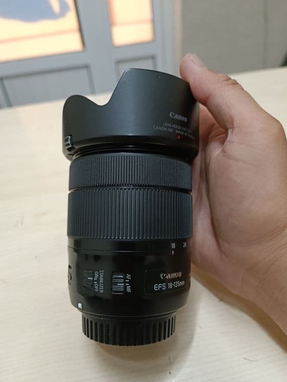 Canon ef obektiv 18-135 ideal xolatda — 3