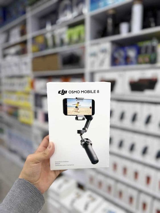 DJI Osmo Mobile 8 с камерой/ Стабилизатор для телефона / Доставка 24/7 — 1