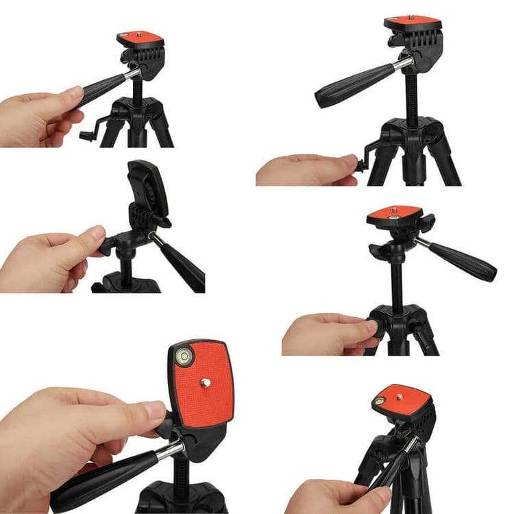 Штатив-Трипод для Видеокамер и телефона Jmary KP-2205 — 3