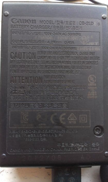 зарядное устройство для фотоаппаратов canon — 2