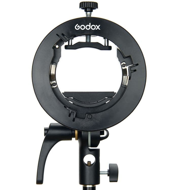 Godox S2 Speedlite Bracket Bowens Mount – Universal Flash Holder — 1